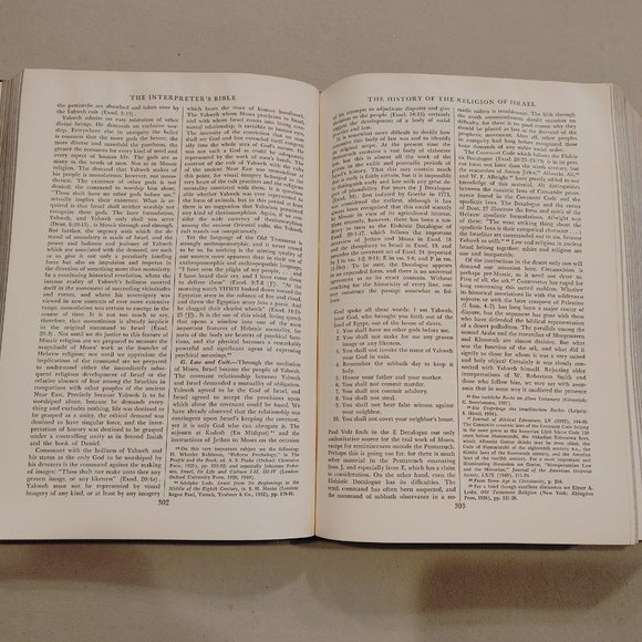 The Interpreter's Bible General Old Testament Articles Genesis - Exodus (1952) - Picture 5 of 16